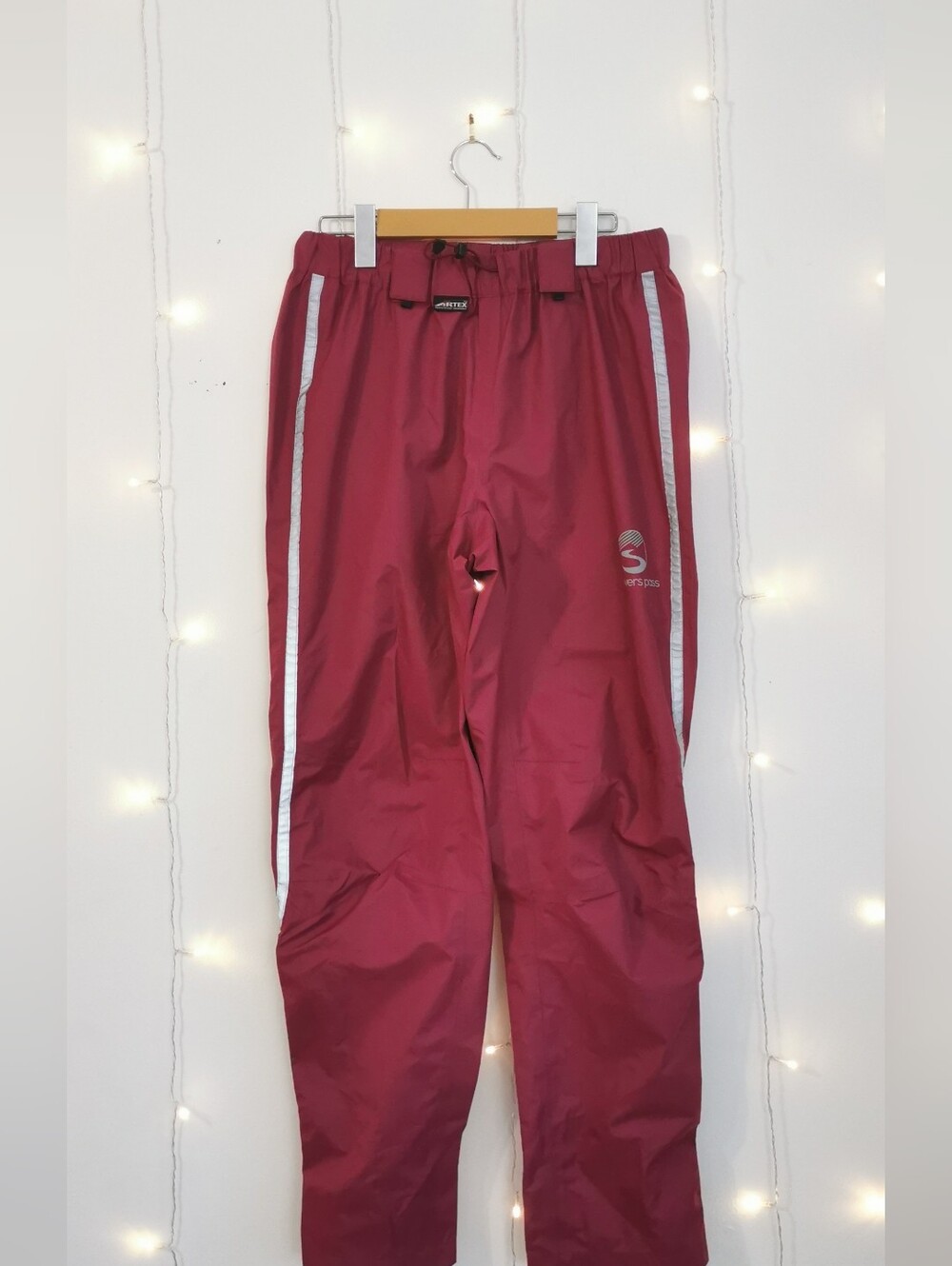 Men’s Maroon Athletic Track Pants